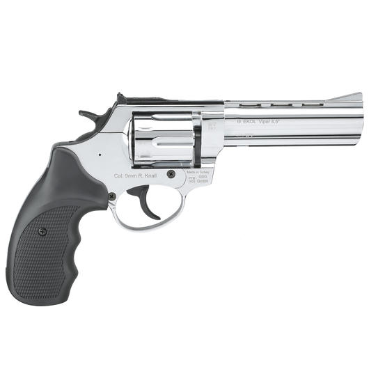 Ekol Schreckschuss Revolver Viper 4,5 Zoll chrom Kal. 9mm R.K. Bild 2
