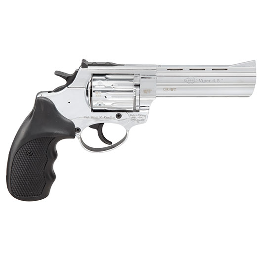 Ekol Schreckschuss Revolver Viper 4,5 Zoll chrom Kal. 9mm R.K. Bild 3