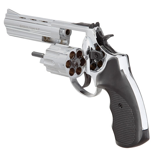 Ekol Schreckschuss Revolver Viper 4,5 Zoll chrom Kal. 9mm R.K. Bild 6