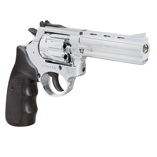 Ekol Schreckschuss Revolver Viper 4,5 Zoll chrom Kal. 9mm R.K. Bild 7