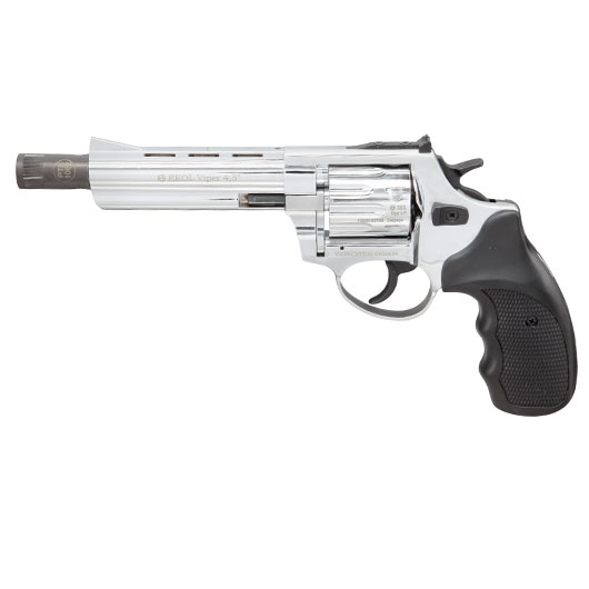 Ekol Schreckschuss Revolver Viper 4,5 Zoll chrom Kal. 9mm R.K. Bild 9