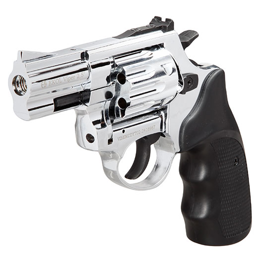 Ekol Viper Compact 2,5 Zoll Schreckschuss-Revolver 9mm R.K. chrom Bild 2