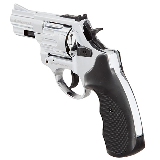 Ekol Viper Compact 2,5 Zoll Schreckschuss-Revolver 9mm R.K. chrom Bild 5