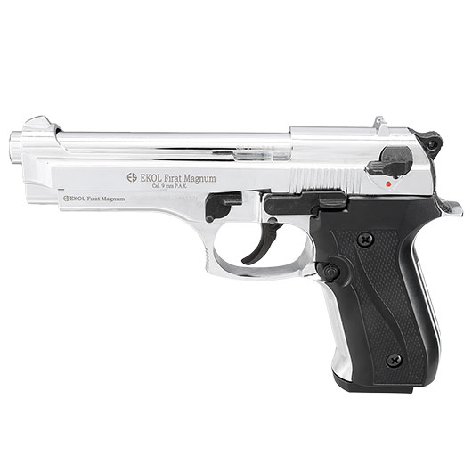 Ekol Firat Magnum Schreckschuss Pistole chrom Kal. 9mm P.A.K.