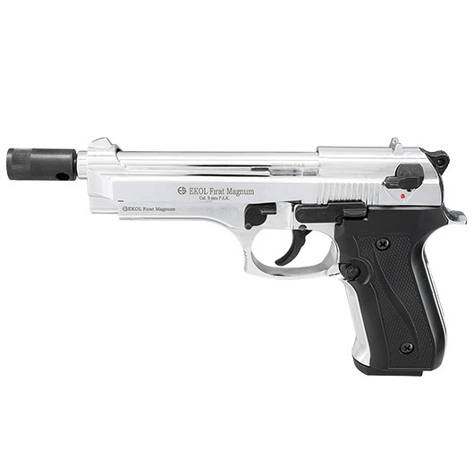 Ekol Firat Magnum Schreckschuss Pistole chrom Kal. 9mm P.A.K. Bild 10