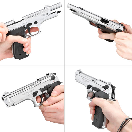 Ekol Firat Magnum Schreckschuss Pistole chrom Kal. 9mm P.A.K. Bild 11