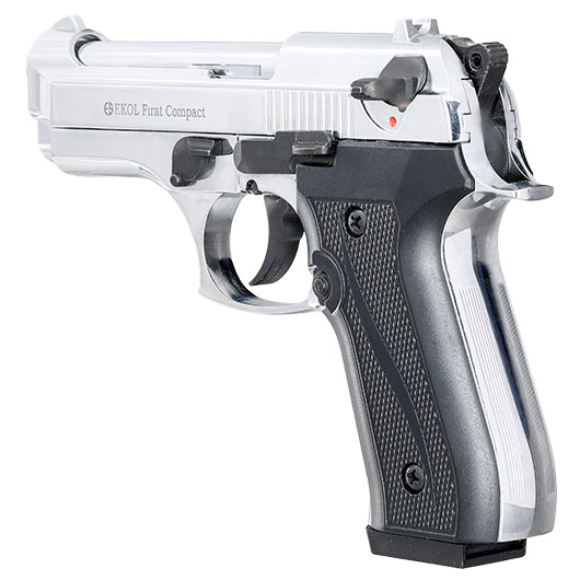 Ekol Firat Compact Schreckschuss Pistole Kal. 9 mm P.A.K. verchromt Bild 6