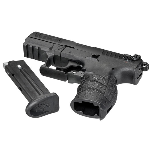 Walther P22Q Schreckschuss Pistole 9mm P.A.K. brniert inkl. Walther Platzpatronen Bild 6