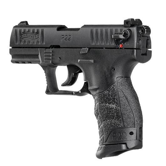 Walther P22Q Schreckschuss Pistole 9mm P.A.K. brniert inkl. Walther Platzpatronen Bild 7