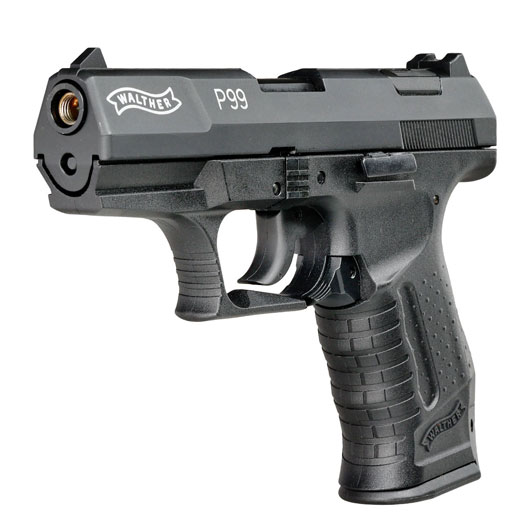 Walther P99 Schreckschuss Pistole 9mm P.A.K. schwarz inkl. Walther Platzpatronen Bild 2