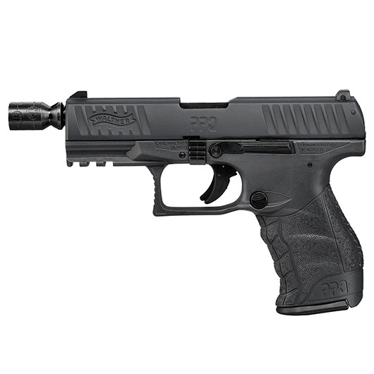 Walther PPQ M2 Schreckschuss Pistole 9mm P.A.K. schwarz inkl. Walther Platzpatronen Bild 10