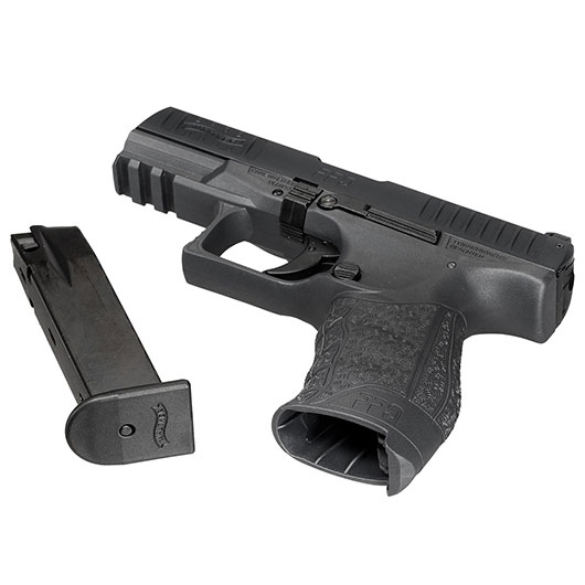 Walther PPQ M2 Schreckschuss Pistole 9mm P.A.K. schwarz inkl. Walther Platzpatronen Bild 6