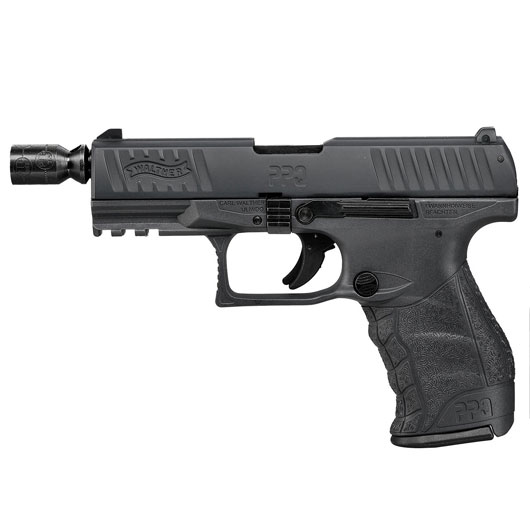 Walther PPQ M2 Schreckschuss Pistole 9mm P.A.K. schwarz inkl. Walther Platzpatronen Bild 10