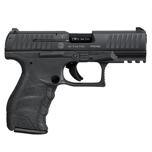 Walther PPQ M2 Schreckschuss Pistole 9mm P.A.K. schwarz inkl. Walther Platzpatronen Bild 3