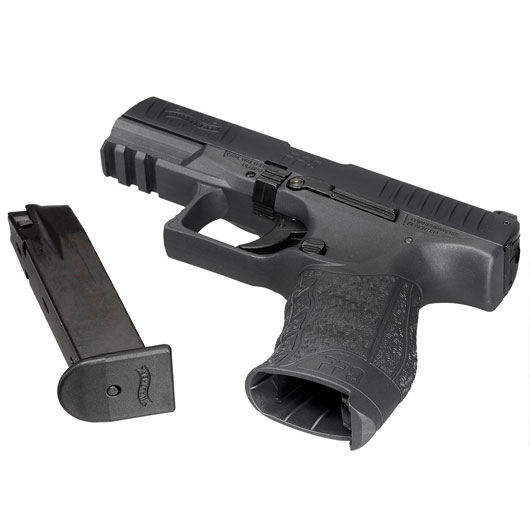 Walther PPQ M2 Schreckschuss Pistole 9mm P.A.K. schwarz inkl. Walther Platzpatronen Bild 6