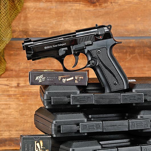 Ekol Firat Compact Schreckschuss Pistole Kal. 9 mm P.A.K. brniert Bild 1