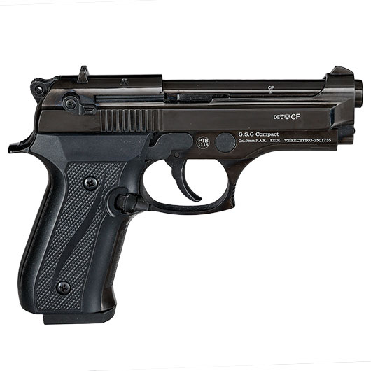 Ekol Firat Compact Schreckschuss Pistole Kal. 9 mm P.A.K. brniert Bild 2