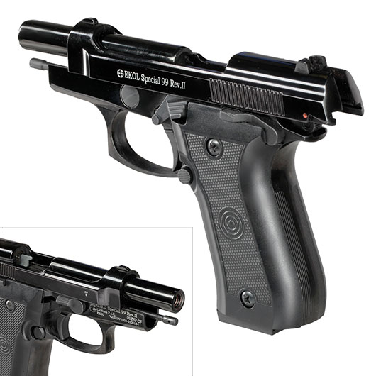 Ekol Schreckschusspistole Special 99 Rev. II Kal. 9 mm P.A.K. brniert Bild 8