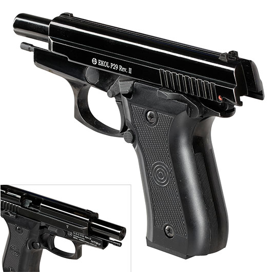 Ekol P29 Rev. II Schreckschusspistole Kal. 9 mm P.A.K. brniert Bild 8