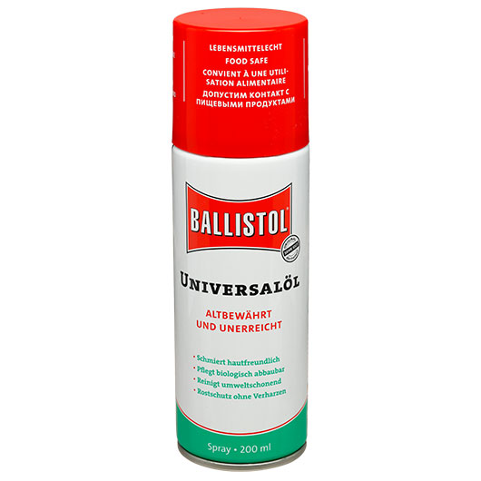 Ballistol Universal�l 200ml Spray mit Spr�hverl�ngerung Bild 2