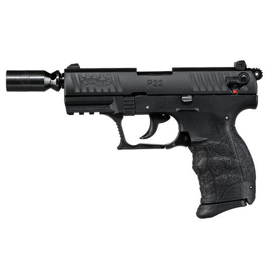 Walther P22Q Schreckschuss Pistole 9mm P.A.K. R2D-Kit inkl. Pfefferspray, Messer, Lampe, Waffenkoffer Bild 7