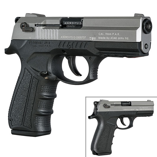 Zoraki 2918 Schreckschusspistole Kal. 9mm P.A.K. titan Bild 9