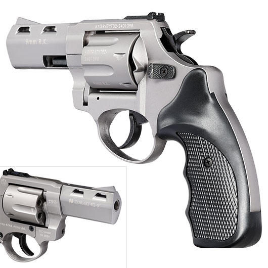 Zoraki R2 3 Zoll Schreckschuss Revolver Kal. 9mm R.K. titan Bild 8