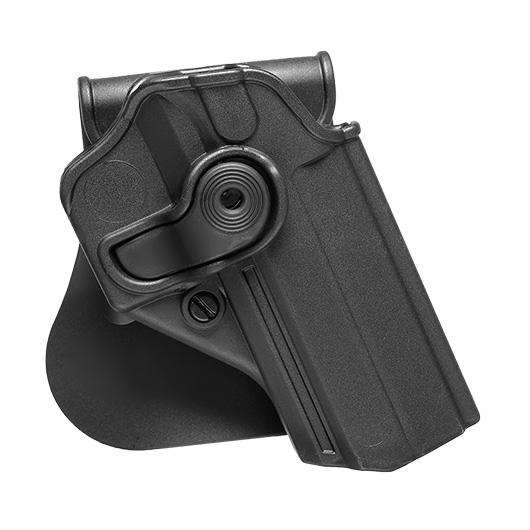 IMI Defense Level 2 Holster Kunststoff Paddle fr IWI Jericho/ Baby Eagle mit Stahlrahmen schwarz