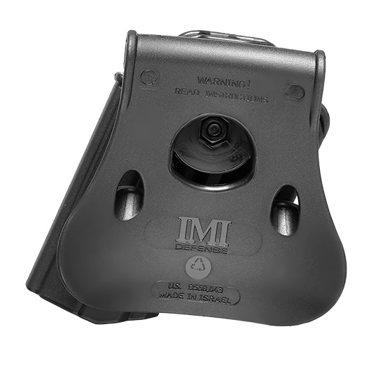 IMI Defense Level 2 Holster Kunststoff Paddle fr IWI Jericho/ Baby Eagle mit Stahlrahmen schwarz Bild 4