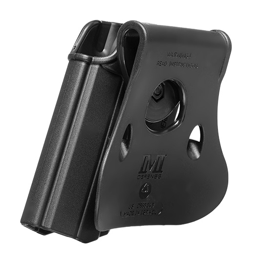 IMI Defense Level 2 Holster Kunststoff Paddle fr IWI Jericho/ Baby Eagle mit Stahlrahmen schwarz Bild 5