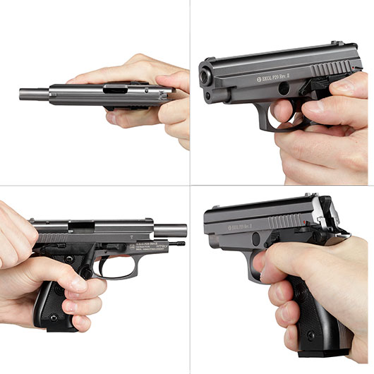 Ekol P29 Rev. II Schreckschuss Pistole Kal. 9 mm P.A.K. titan Bild 10