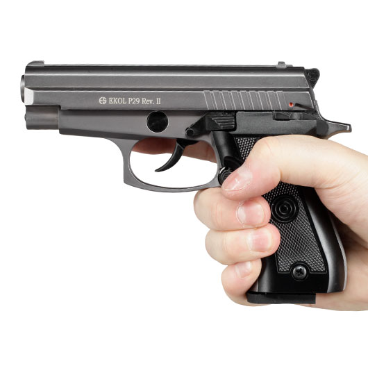 Ekol P29 Rev. II Schreckschuss Pistole Kal. 9 mm P.A.K. titan Bild 5