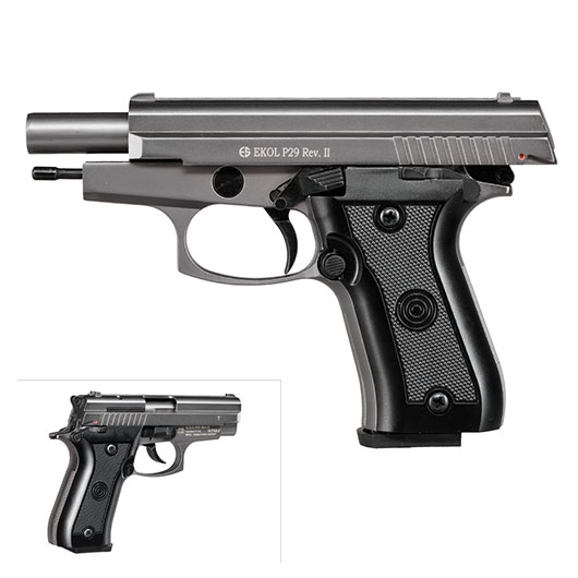 Ekol P29 Rev. II Schreckschuss Pistole Kal. 9 mm P.A.K. titan Bild 9