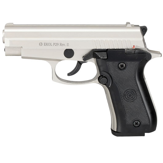 Ekol P29 Rev. II Schreckschuss Pistole Kal. 9 mm P.A.K. vernickelt