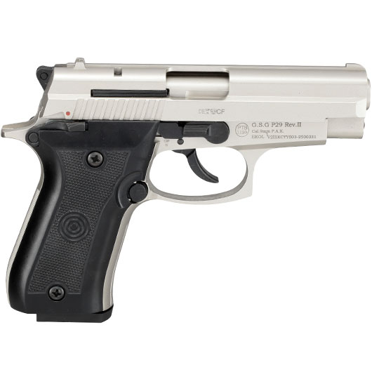 Ekol P29 Rev. II Schreckschuss Pistole Kal. 9 mm P.A.K. vernickelt Bild 3