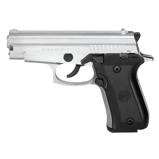 Ekol P29 Rev. II Schreckschuss Pistole Kal. 9 mm P.A.K. verchromt