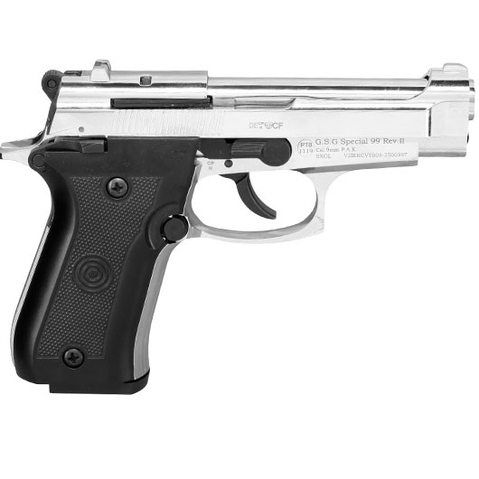 Ekol Special 99 Rev. II Schreckschuss Pistole Kal. 9 mm P.A.K. verchromt Bild 3