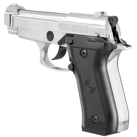 Ekol Special 99 Rev. II Schreckschuss Pistole Kal. 9 mm P.A.K. verchromt Bild 7