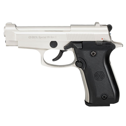 Ekol Special 99 Rev. II Schreckschuss Pistole Kal. 9 mm P.A.K vernickelt
