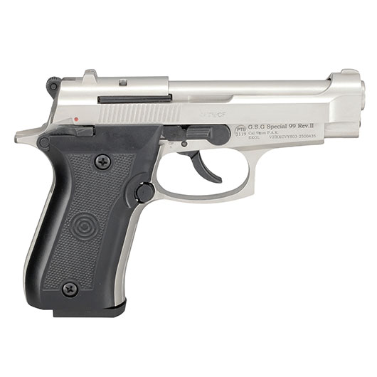 Ekol Special 99 Rev. II Schreckschuss Pistole Kal. 9 mm P.A.K vernickelt Bild 3