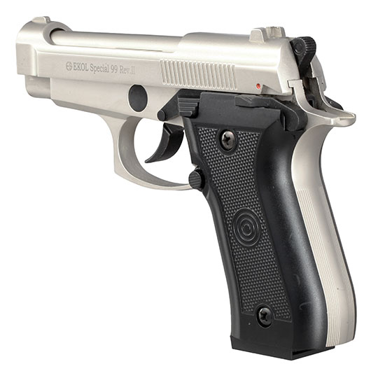 Ekol Special 99 Rev. II Schreckschuss Pistole Kal. 9 mm P.A.K vernickelt Bild 7