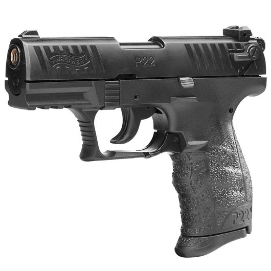 Walther P22Q Schreckschuss Pistole 9mm P.A.K. R2D-Kit inkl. Pfefferspray, Messer, Lampe, Waffenkoffer Bild 1