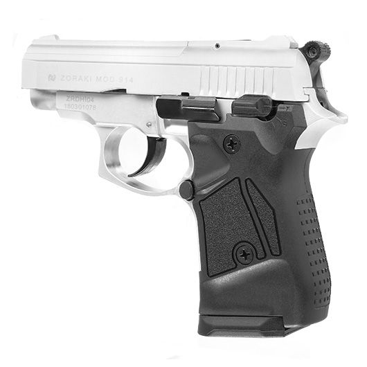 Zoraki 914 Schreckschuss Pistole 9mm P.A.K. matt chrom Bild 10