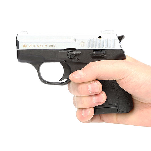 Zoraki 906 Schreckschusspistole 9 mm P.A.K. matt chrom Bild 3