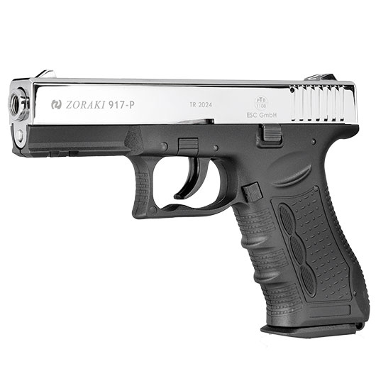 Zoraki 917 Schreckschusspistole 9mm P.A.K. chrom Bild 2