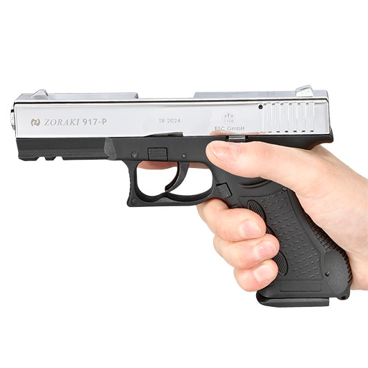 Zoraki 917 Schreckschusspistole 9mm P.A.K. chrom Bild 5