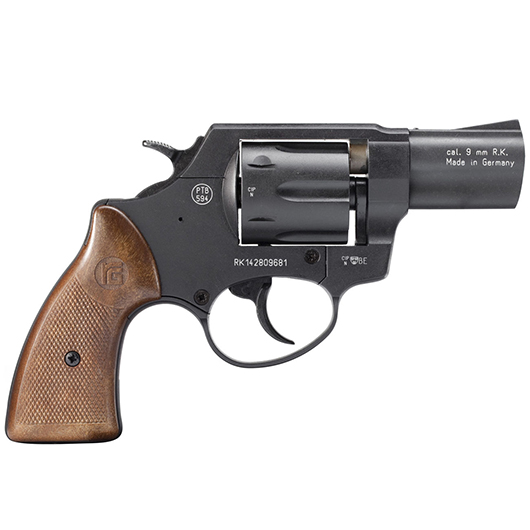 Rhm RG89 Schreckschuss Revolver Kal. 9 mm R.K. brniert inkl. Marken-Platzpatronen Bild 2
