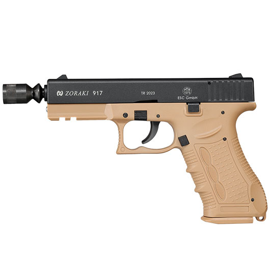 Zoraki 917 Schreckschusspistole 9mm P.A.K. desert Bild 10