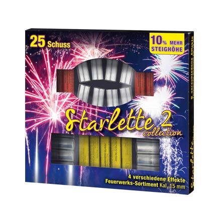 Starlette Collection II 25-teilig Signaleffekte fr Schreckschusswaffen Bild 1
