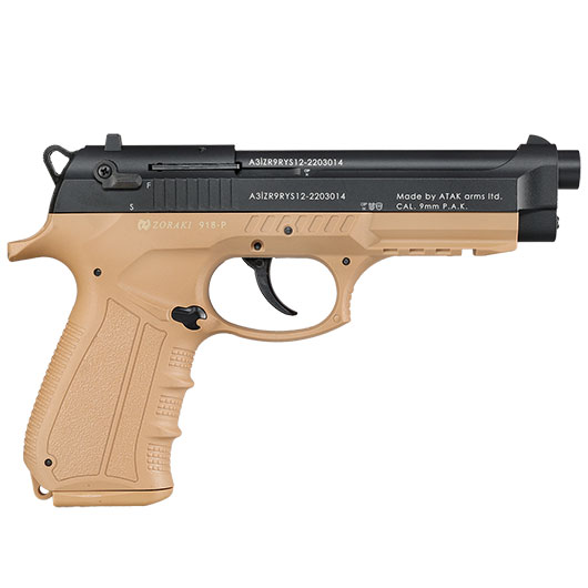 Zoraki 918 Schreckschuss-Pistole 9mm P.A. desert Bild 3